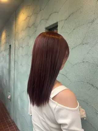 セミロング カラー 【ブリーチモデル募集 】サキ🫧のヘアスタイル