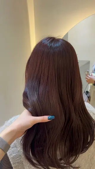 セミロング カラー nok銀座所属・🌷艶色/艶髪/銀座 /norika🌷のヘアスタイル