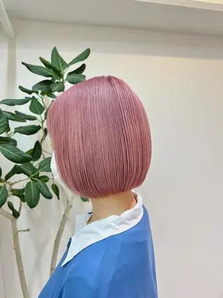 ショート カラー Stir Maison 大宮所属・ryuma/ボブ /透明感カラーのヘアスタイル