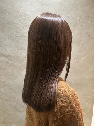 カラー MuK所属・望月 うららのヘアスタイル