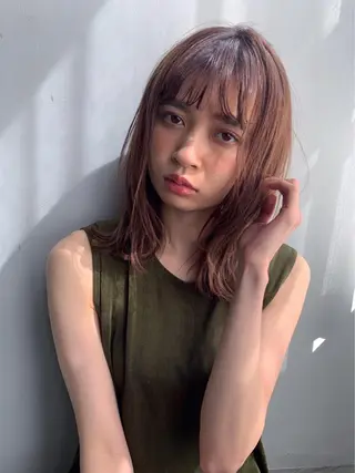 ミディアム CLAN クランのヘアスタイル