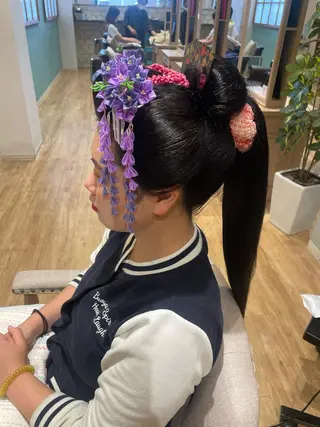 ヘアアレンジ 片倉 由湖のヘアスタイル