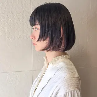 ショート カラー 長井 美佳のヘアスタイル