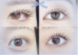 マツエク・マツパ haru .のマツエク・マツパデザイン