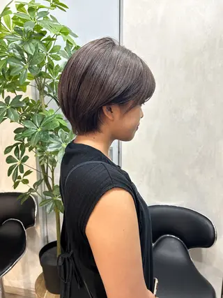 ショート 新宿/美髪矯正 髪質改善/韓国風山本のヘアスタイル