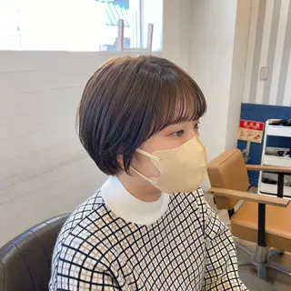 ショート カラー sol Amiのヘアスタイル