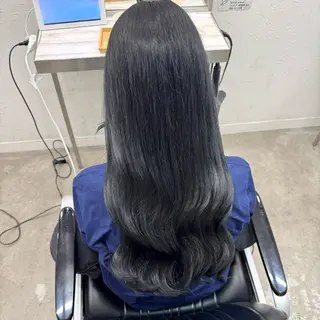 ロング カラー 艶カラー/カット AYANO 💗🪽のヘアスタイル