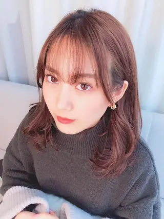 ミディアム 韓国ヘア🇰🇷髪質 改善たけるのヘアスタイル