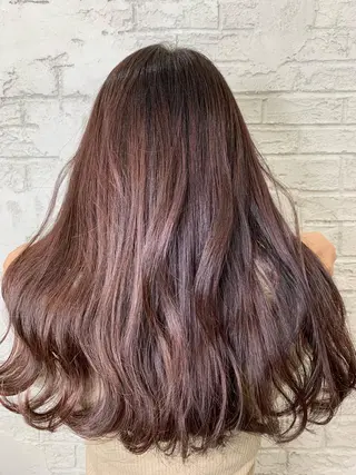 ロング カラー ブリーチ特化 ハイトーンRYOYAのヘアスタイル