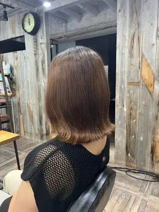 ミディアム 村本 優依のヘアスタイル
