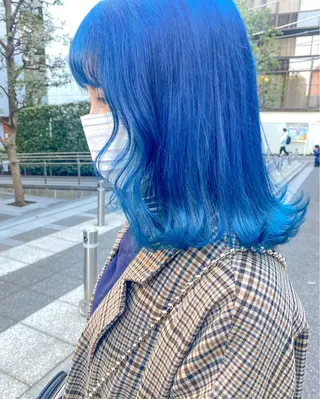 ミディアム カラー Chérie所属・Chérie 渋谷/カラーサロンのヘアスタイル