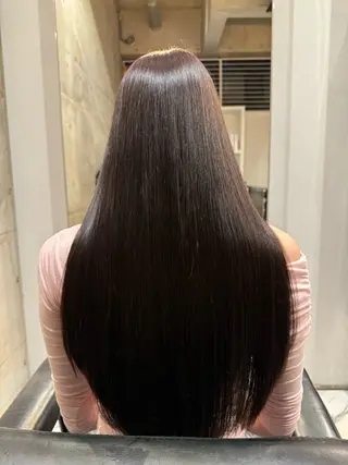 ロング Luxe表参道 髪質改善　奈良のヘアスタイル
