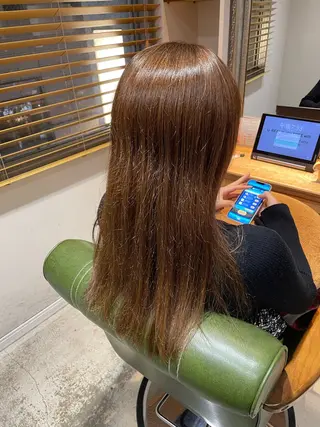 ロング 👑美髪矯正 SORAのヘアスタイル