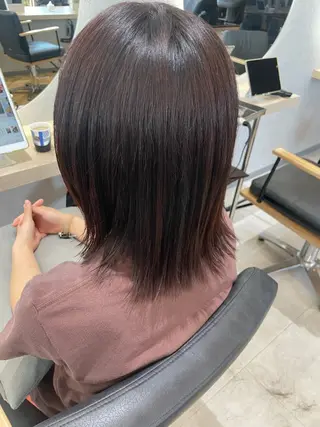 ミディアム カラー Asumi 髪質改善/美髪/艶髪のヘアスタイル
