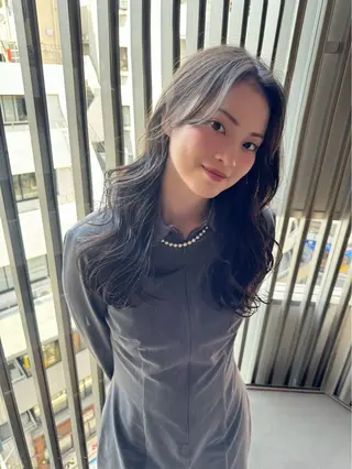 ロング 平 一裕のヘアスタイル