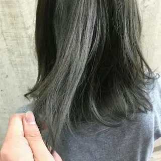 セミロング カラー hair salon Ame(エイム)所属・熊井 達也のヘアスタイル