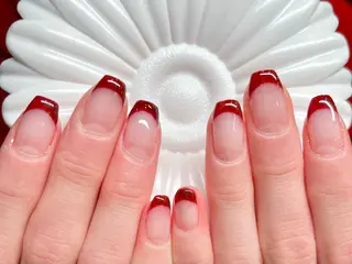 ショート カラー ネイル ネイルサロン リリーブランシュ所属・森 瑞紀のネイルデザイン