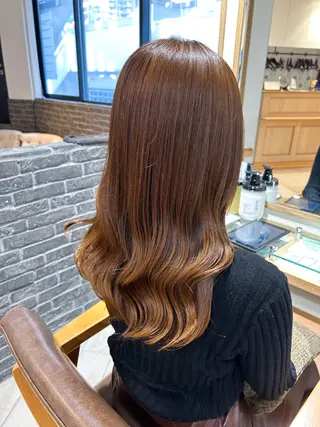 セミロング カラー Ami 🕊‎✨のヘアスタイル