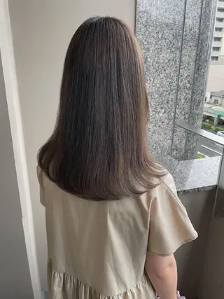 ミディアム カラー 髪質改善とカラー特化 ✨Terraceのヘアスタイル