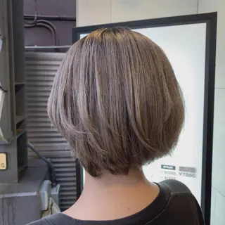 ショート カラー ヘアアレンジ 韓国風レイヤーカット 💕髪質改善💫拓海のヘアスタイル