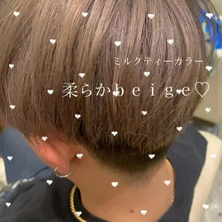 ショート カラー 山崎 唯奈 大宮東口 /暖色💞カラーのヘアスタイル