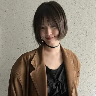 ショート riria/ボブ /ブラウンカラー🎀のヘアスタイル
