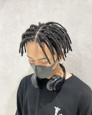 ロング カラー パーマ メンズ シェアサロン〜糸ito〜所属・Hiro ヒロのヘアスタイル