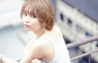 ショート カラー Sara newi 🎀透明感🎀のヘアスタイル