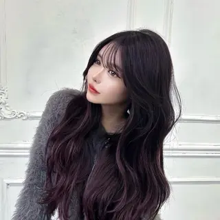 ミディアム カラー Maison Halu YUKIのヘアスタイル