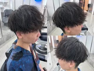パーマ メンズ 土岐 仁/メンズ専門 パーマ特化美容師🔥のヘアスタイル
