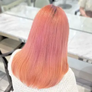 ミディアム honoca 🤍のヘアスタイル