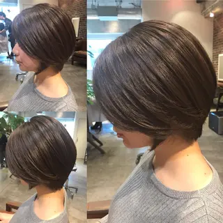 ショート ヘアアレンジ SALOWIN銀座VORT所属・小林 佳祐のヘアスタイル