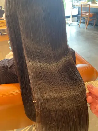 ロング カラー 髪質改善/美髪矯正 林田和真のヘアスタイル