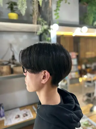 ショート メンズ 溜 一太のヘアスタイル