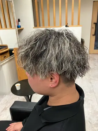 パーマ メンズ メンズ特化/パーマ/ フェードWATARUのヘアスタイル