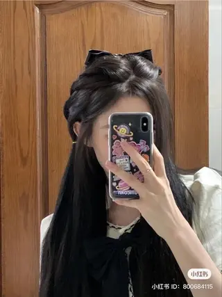 ロング カラー 韓国ガーリー🤍ハイ トーン🤍Ayanaのヘアスタイル