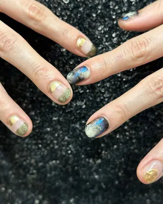 ネイル kiii.__ ✴︎*のネイルデザイン