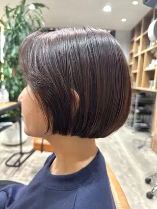 ショート 大久保 優香のヘアスタイル