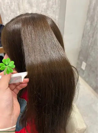 ロング 森田 遥菜のヘアスタイル