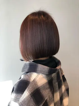 ミディアム カラー ヘアアレンジ マツエク・マツパ beautyessence都立大学所属・豊田 晴香のマツエク・マツパデザイン