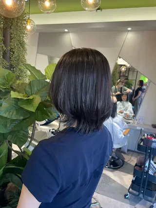 セミロング 内藤 すずなのヘアスタイル