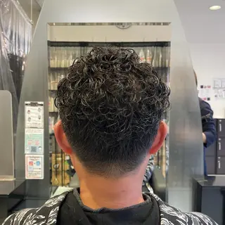 ショート パーマ ヘアアレンジ メンズ MURATA KOHEIのヘアスタイル