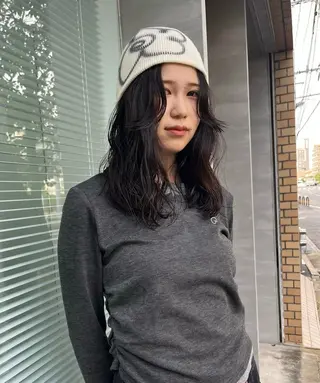 セミロング パーマ qpula【クプラ】所属・yuumi/大濠🪷 /レイヤー/垢抜けのヘアスタイル