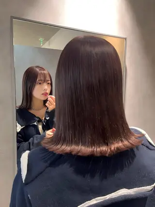 ミディアム 💛【Dico】 ayuna💛のヘアスタイル