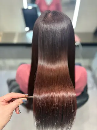 ミディアム カラー 🌈ウルトワ水素 髪質改善naru🌈のヘアスタイル