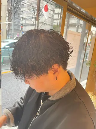 パーマ amble luxe 伊畑優希のヘアスタイル