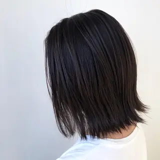 セミロング カラー 鈴木 マサアキのヘアスタイル