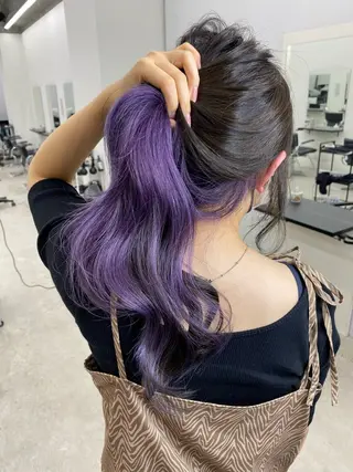 セミロング LINOET 名古屋所属・中道 晶のヘアスタイル