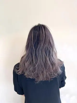 セミロング オーブヘアカメリア枚方店所属・AUBE HAIR 首藤優弥のヘアスタイル