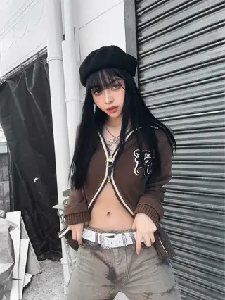 ロング エクステ💕カラー エリア最安値💕のヘアスタイル